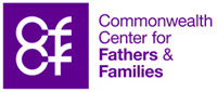 Commonwealth Center for Fathers and Families logo in multiple shades of blue.
